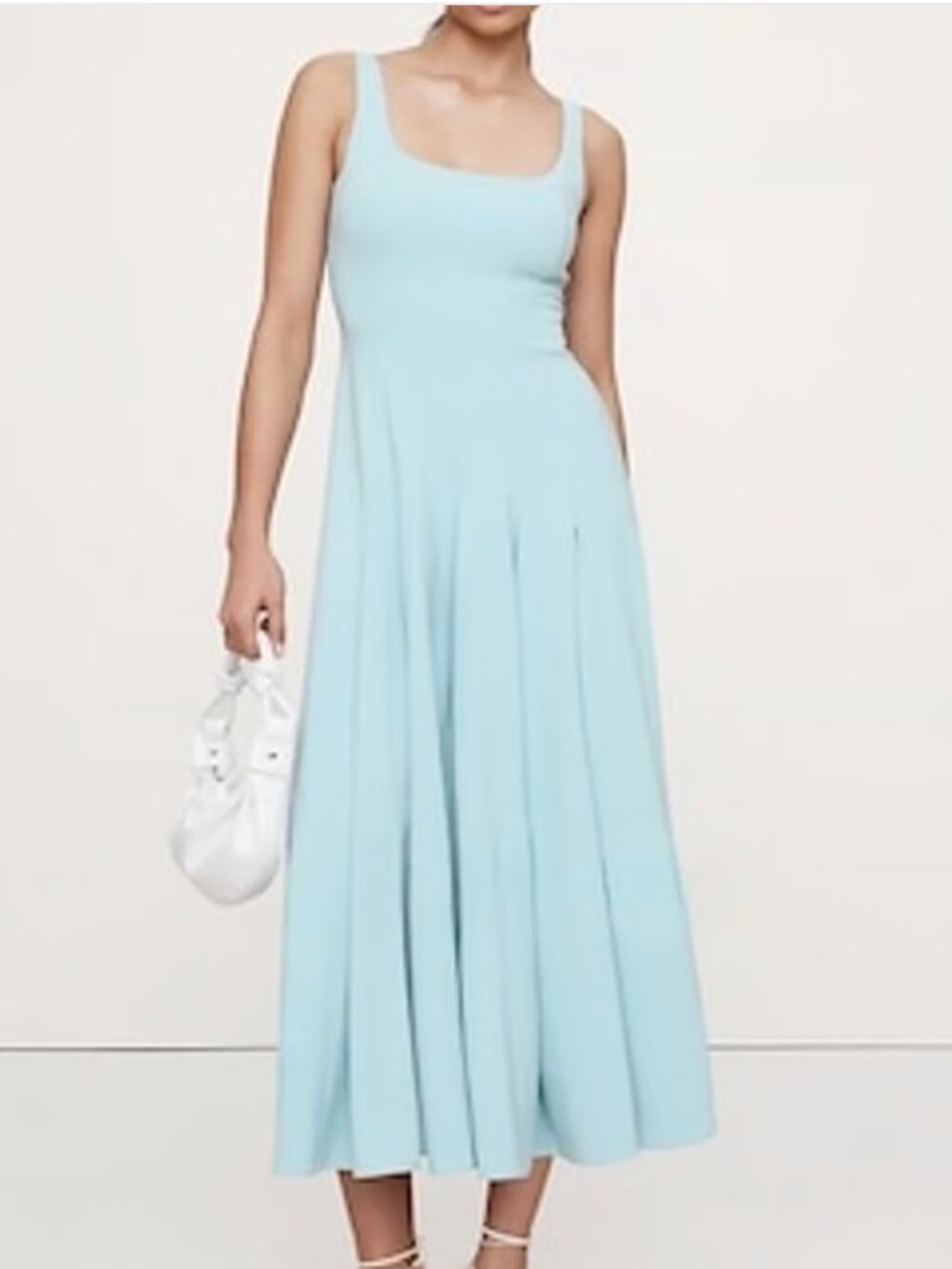 Banana Republic Sky blue Midi Dress